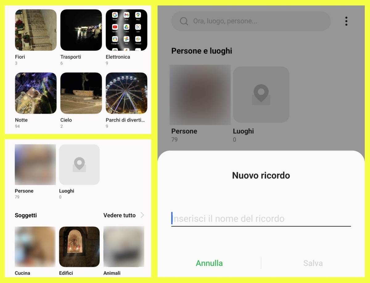 Album intelligenti con ColorOS: che ne pensate?