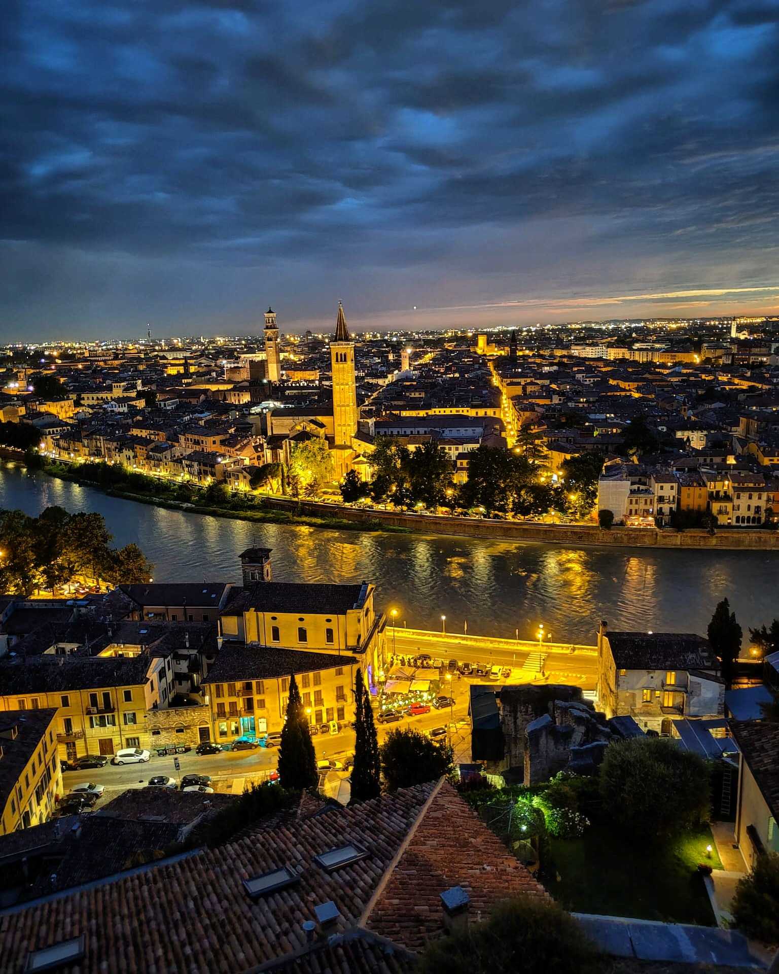 Verona by night