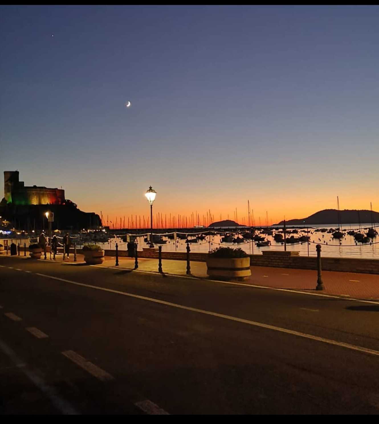 paesaggio di sera