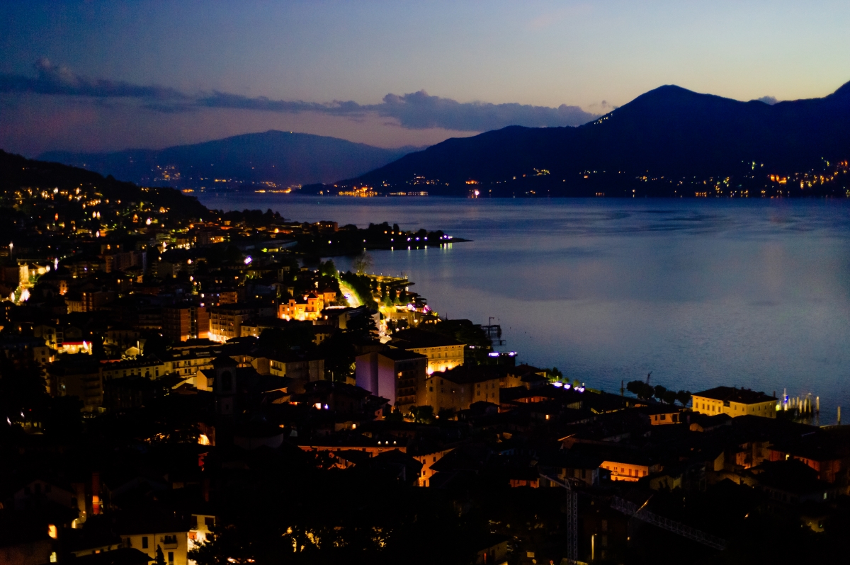 Notte sul Lago Maggiore