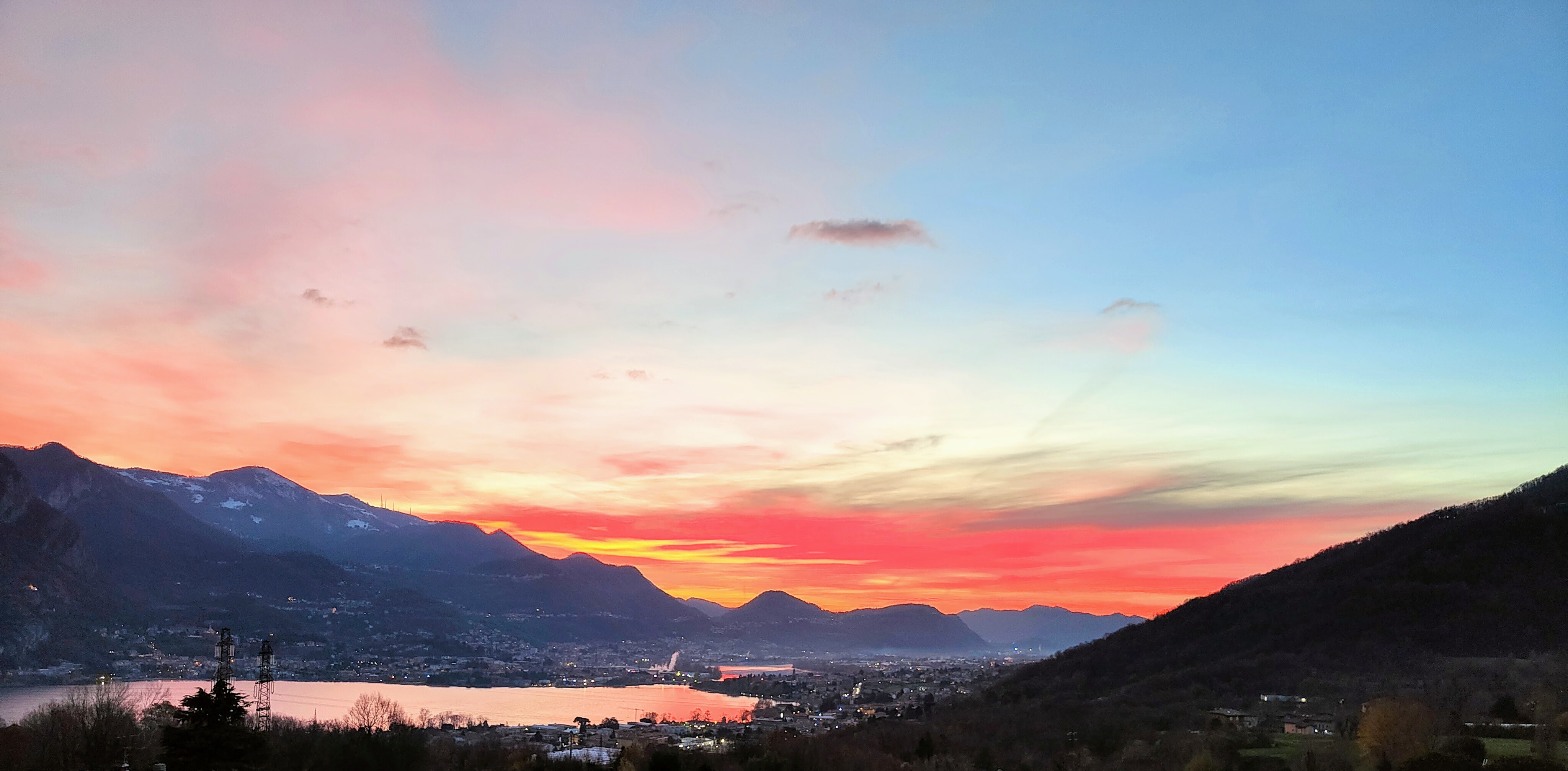 Cielo infuocato