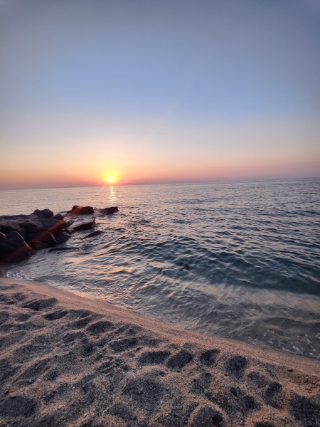 Tramonto in Calabria
