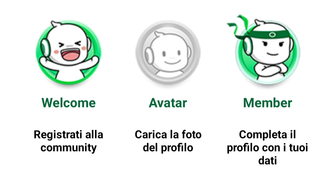 Badge non si sbloccano