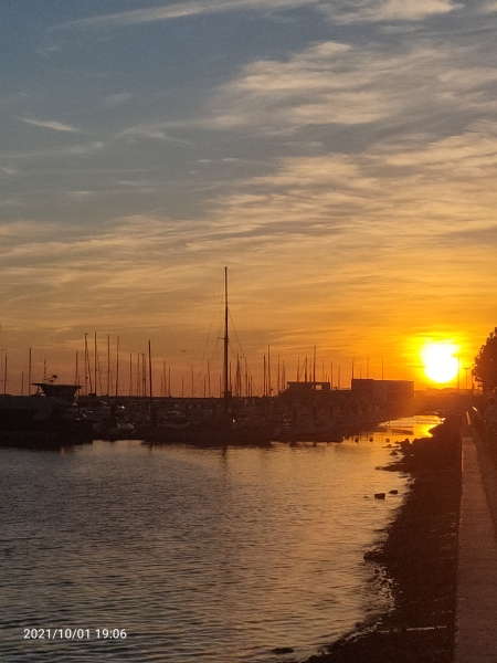 Tramonto ad olhao