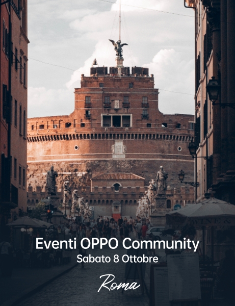 Eventi OPPO Community - Roma
