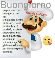 Buon pranzo a tutti voi