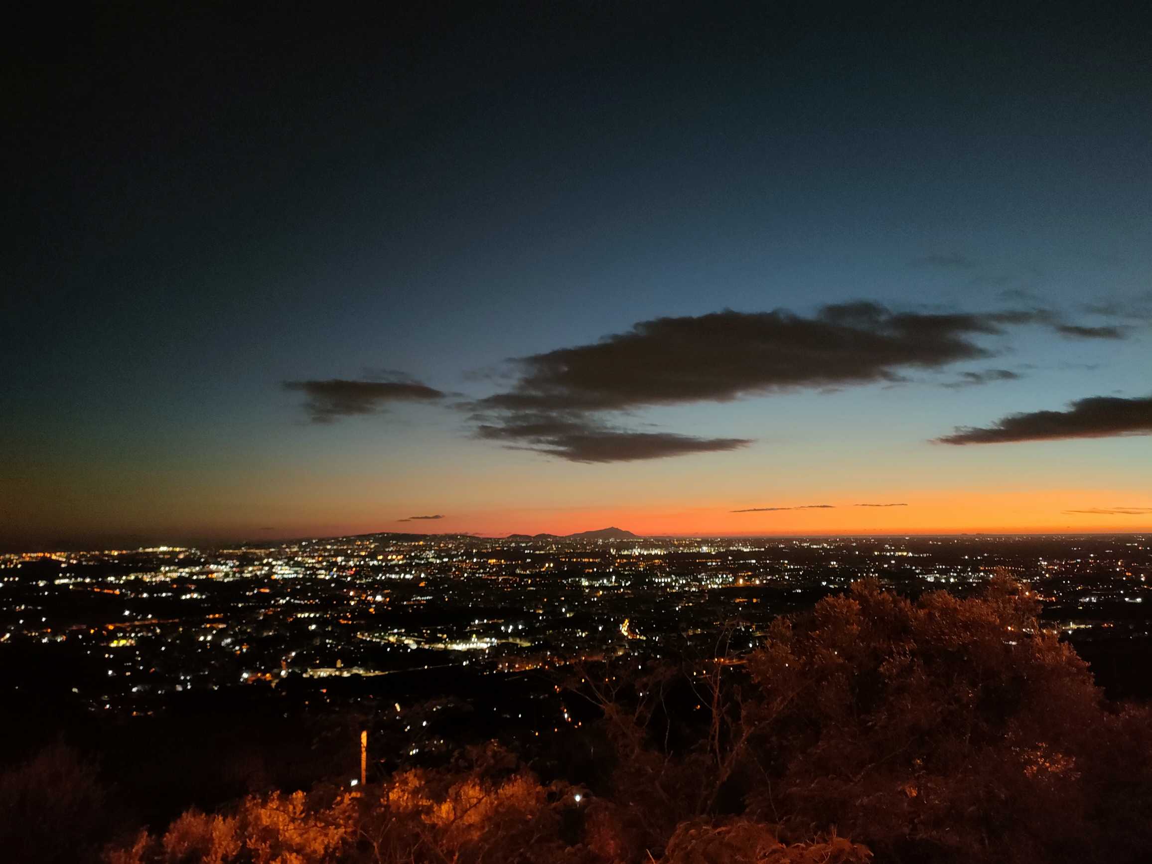Caserta Vecchia sunset