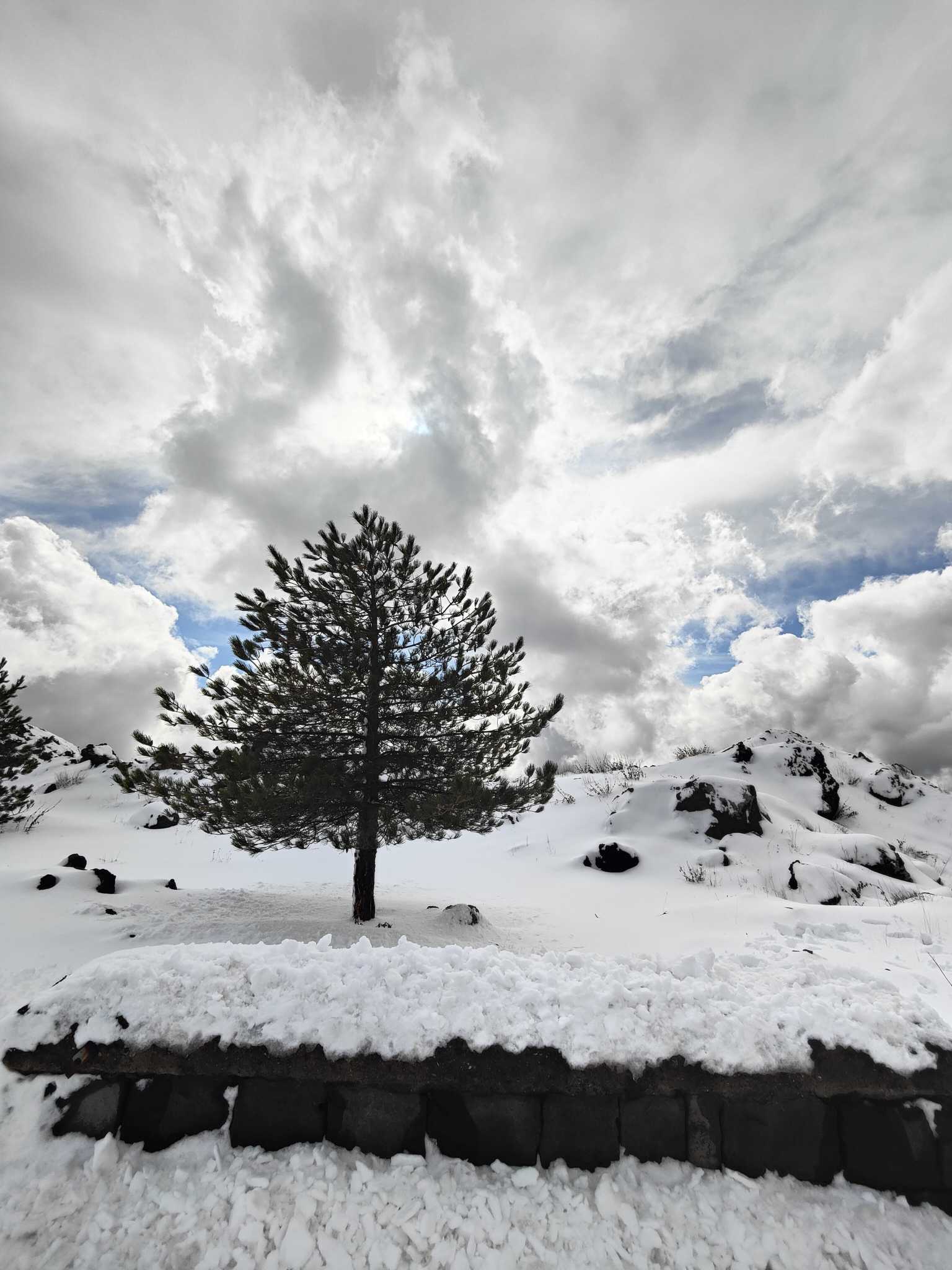 Etna neve abbondante