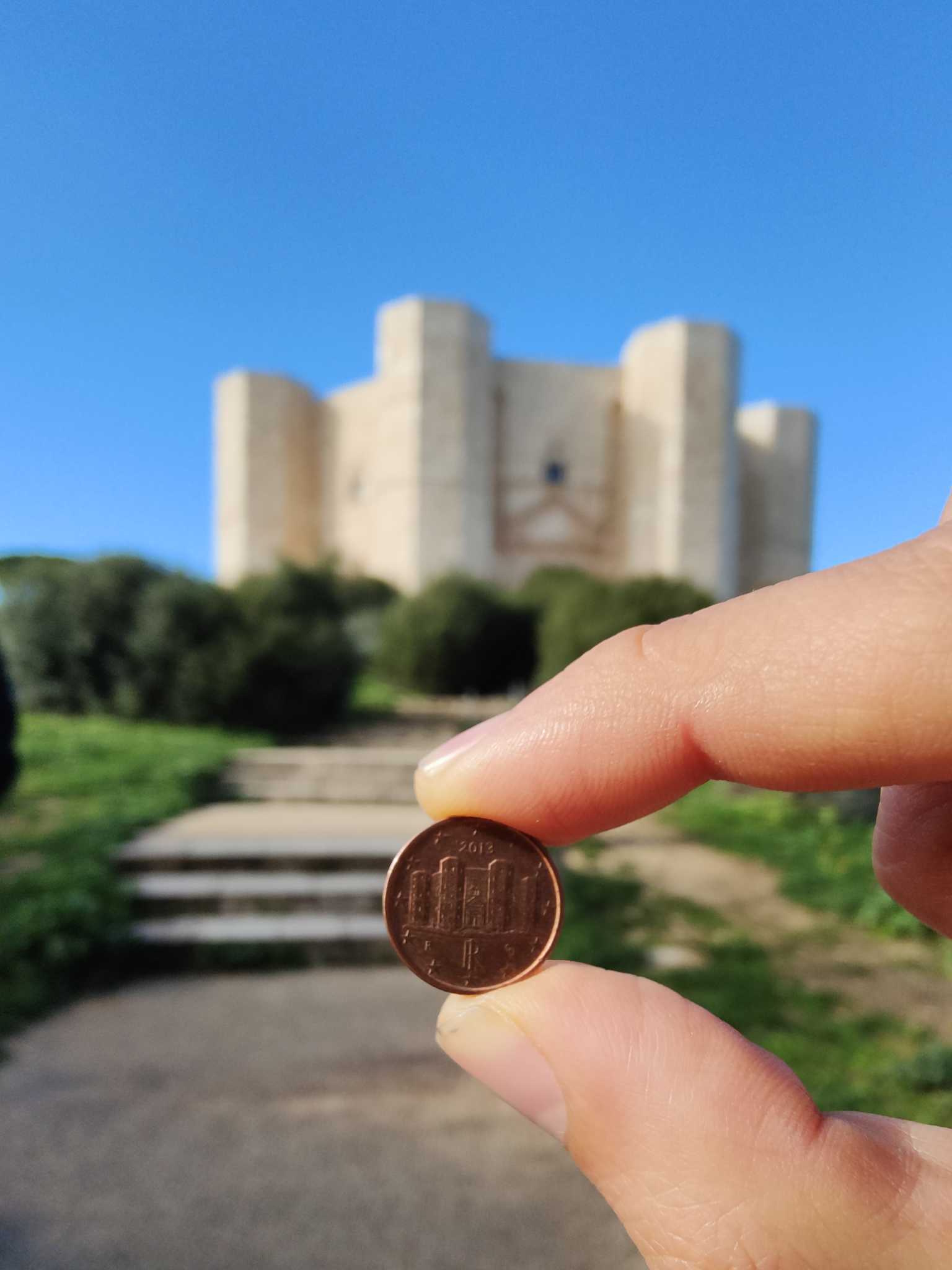 Il Castello della Monetina da un centesimo 😊
