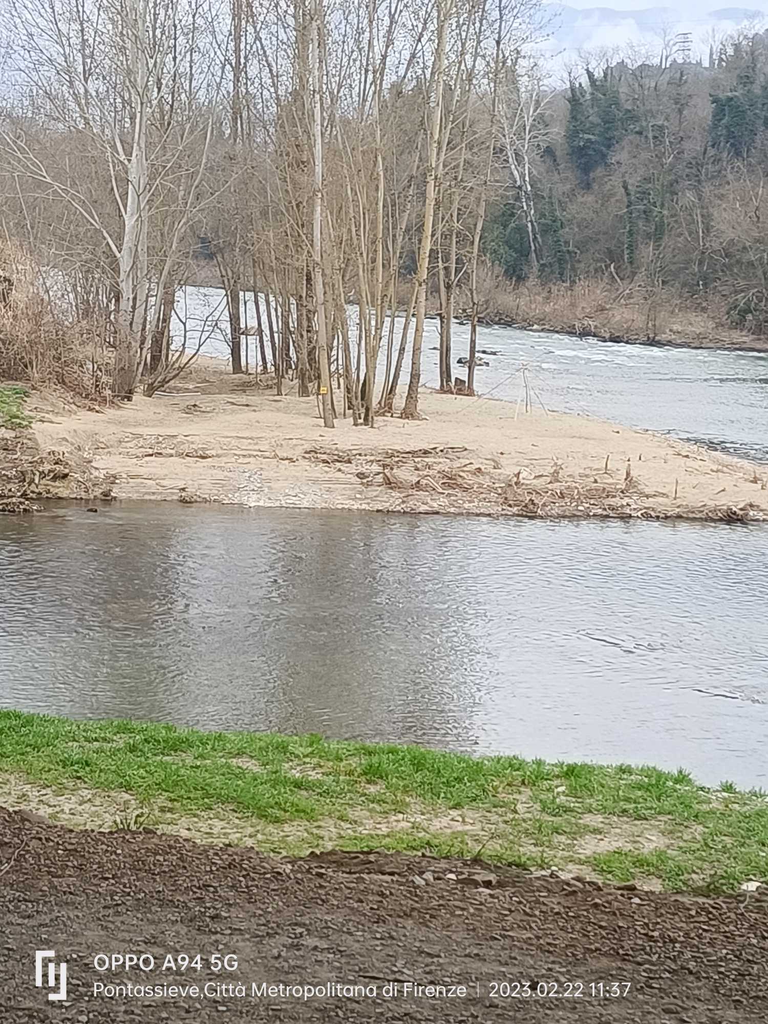 dove l'Arno con la Sieve si confonde