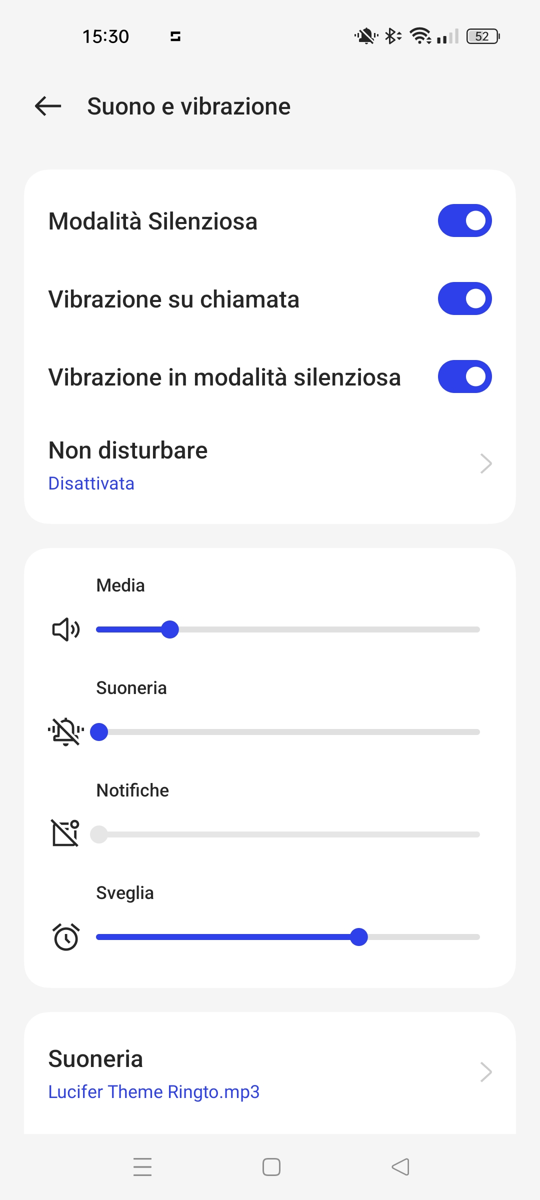 Vibrazione Oppo