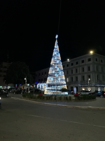 Albero natale a Crotone