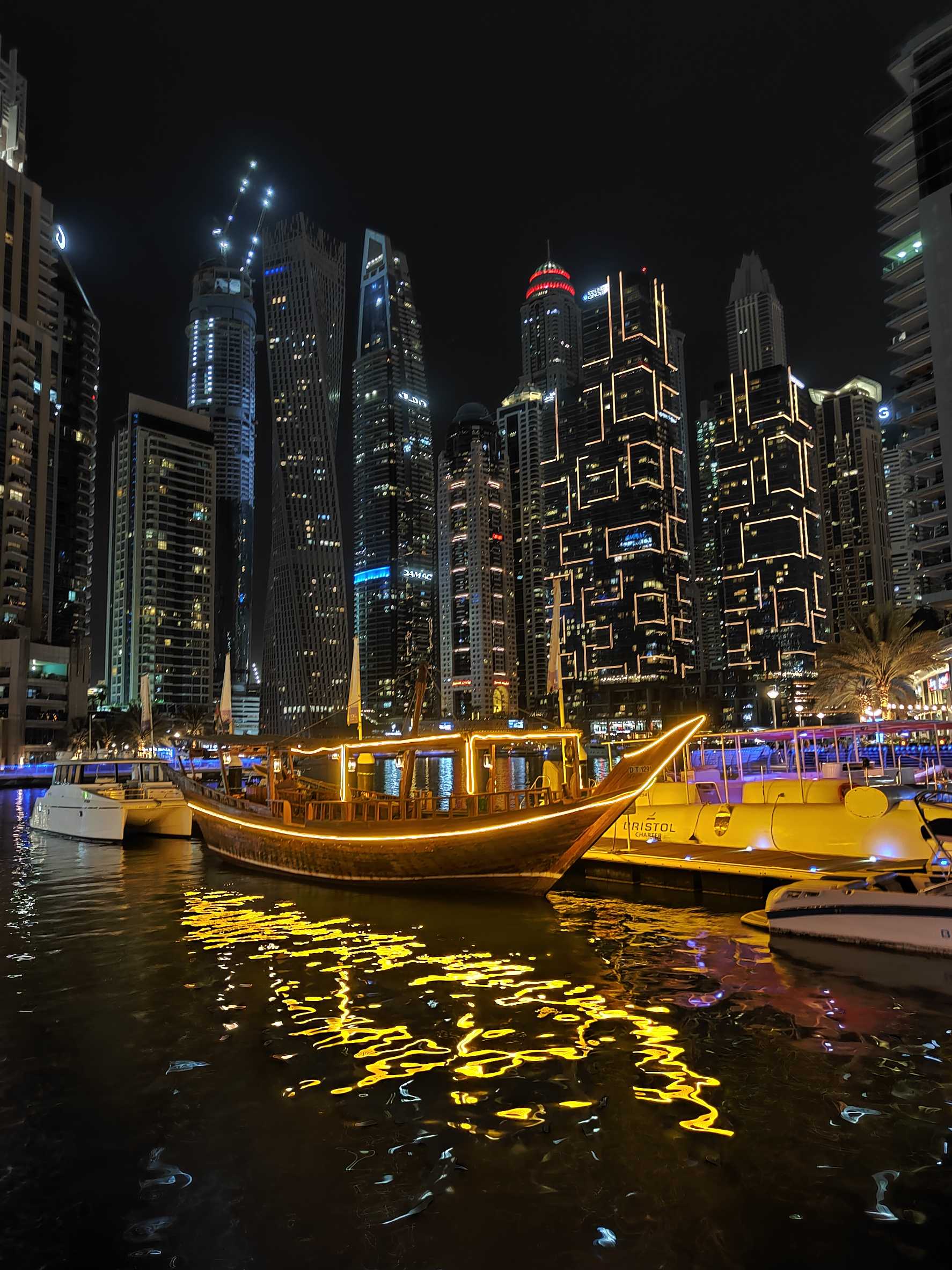 Dubai Marina @ night