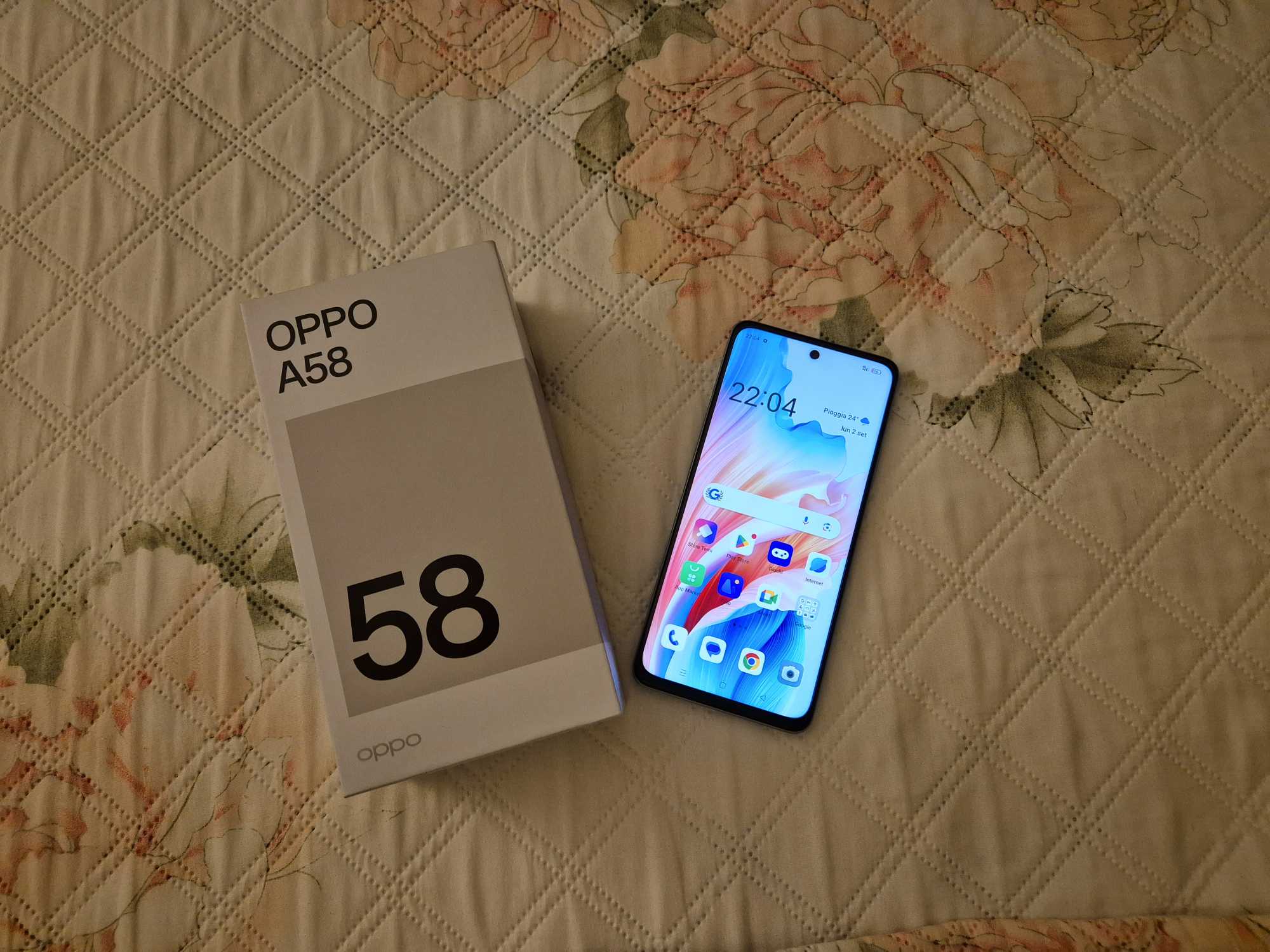 Unboxing Oppo A58 4g