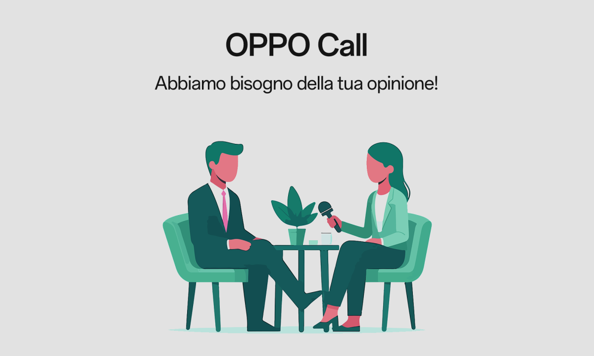 Partecipa alle Interviste Esclusive di OPPO e Ricevi un Buono da 200€