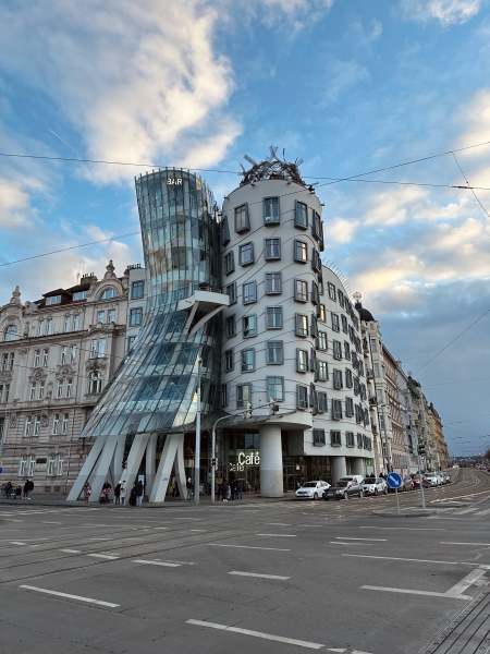 la casa danzante - Praga