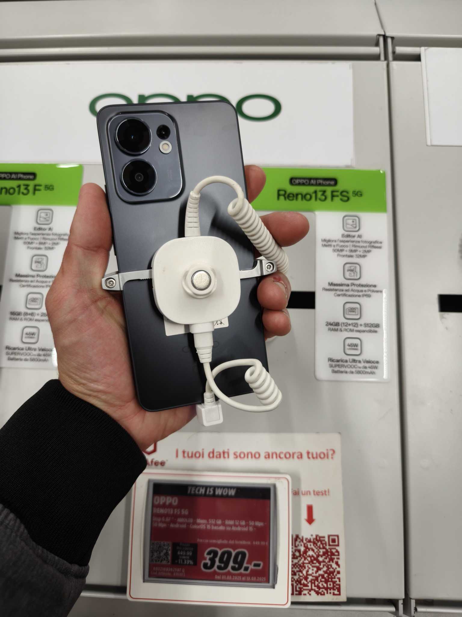 Oppo reno 13 fs