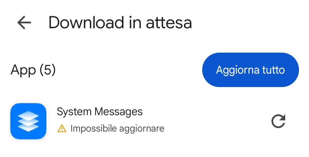 App System Messages