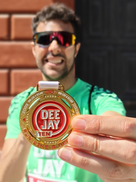 La medaglia della Deejay Ten