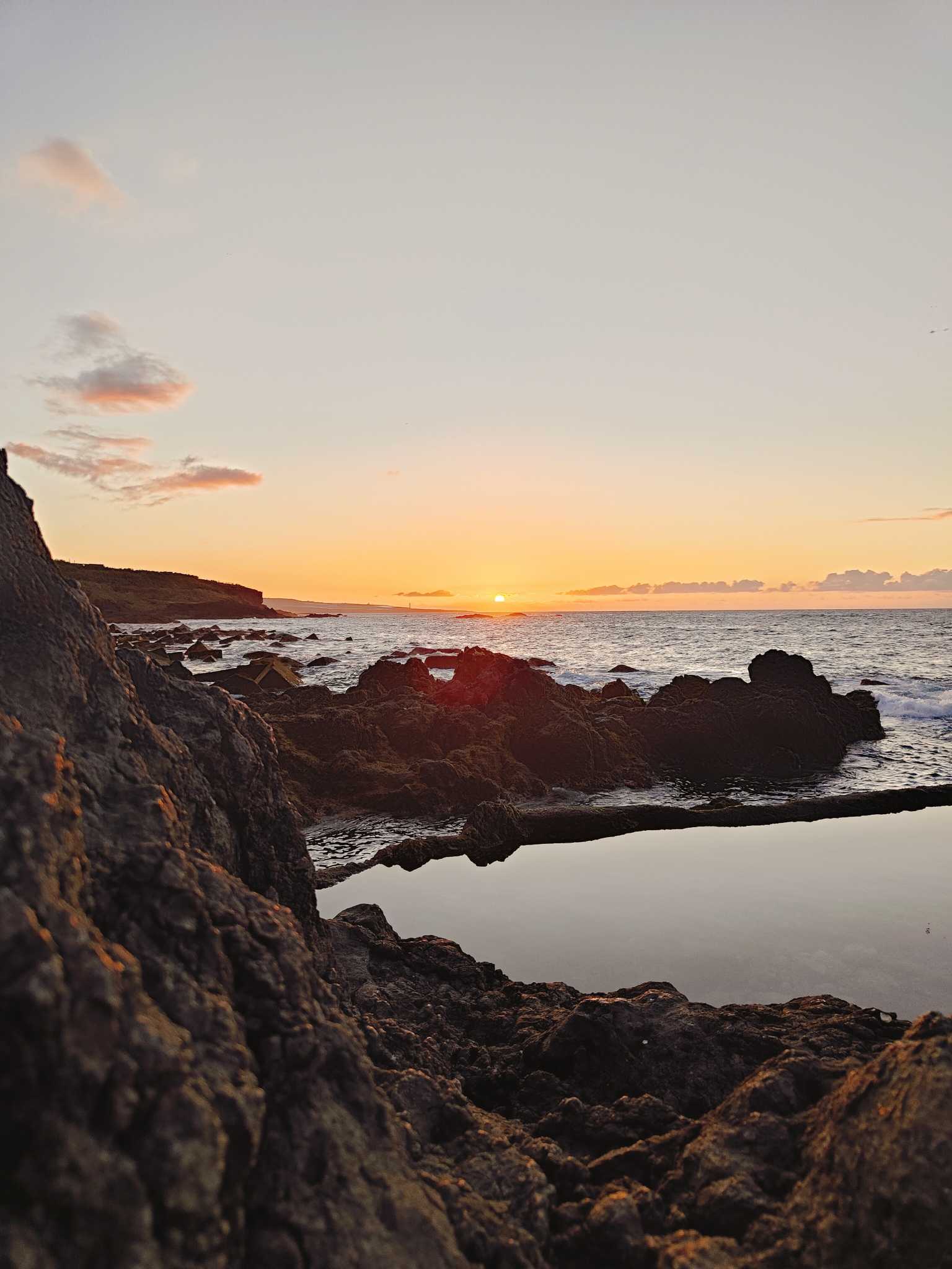 tramonto alle Canarie