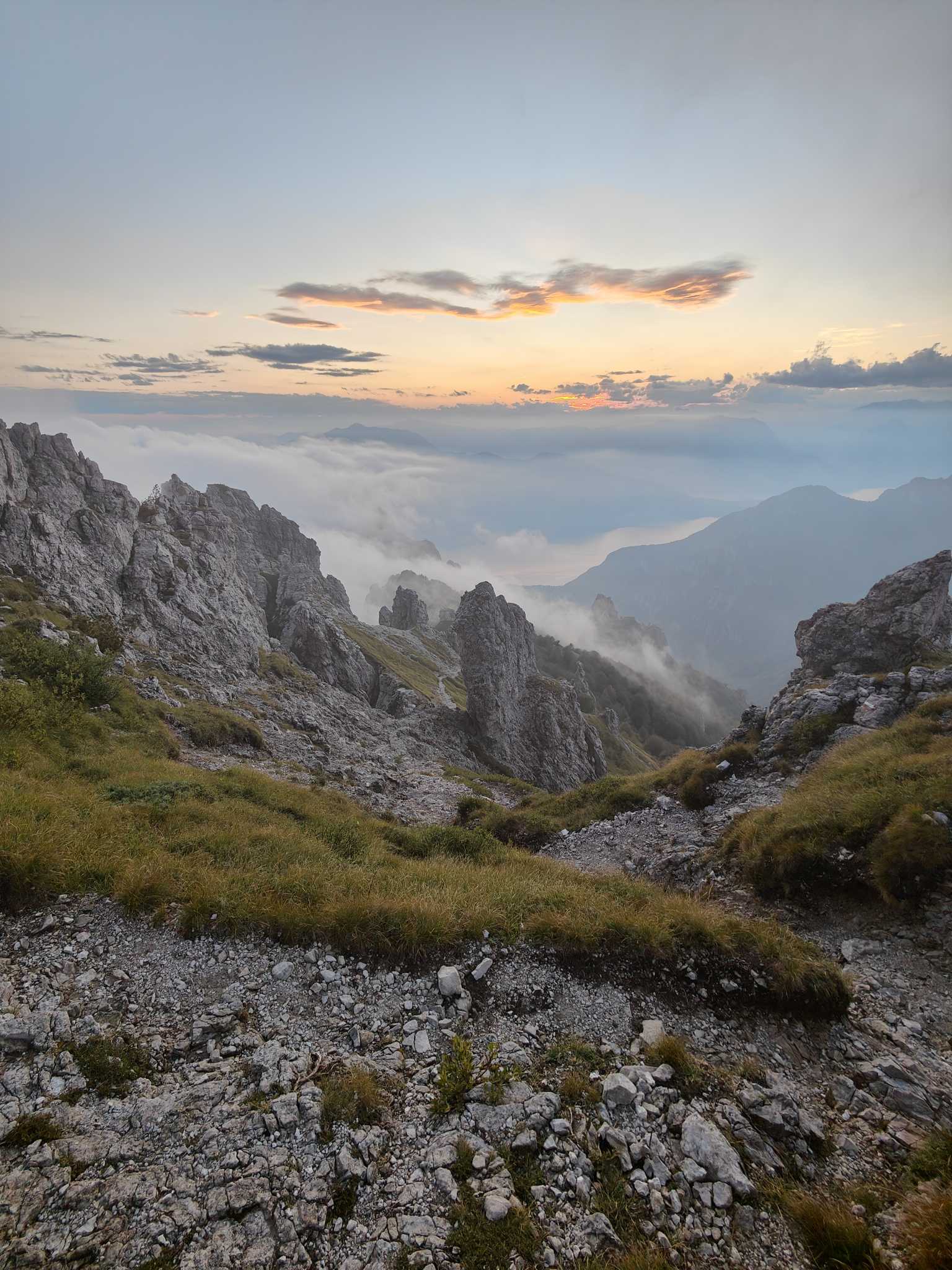 Al tramonto