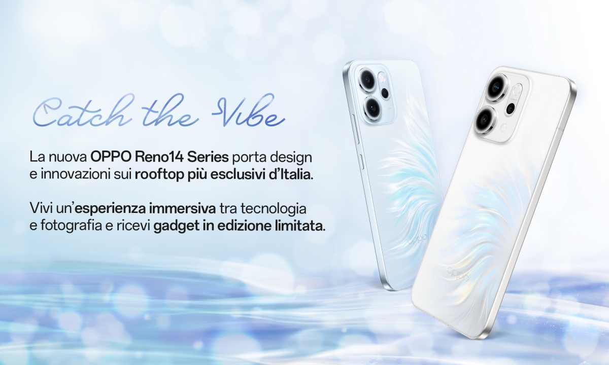 OPPO Reno14 Catch the Vibe!