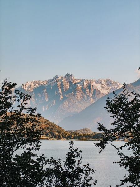 Vista sulle Alpi