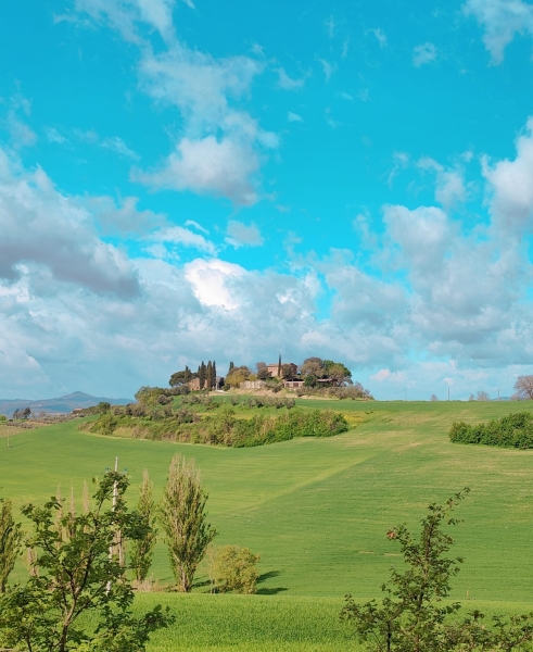 Tra le colline toscane