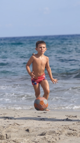 Calcio in spiaggia