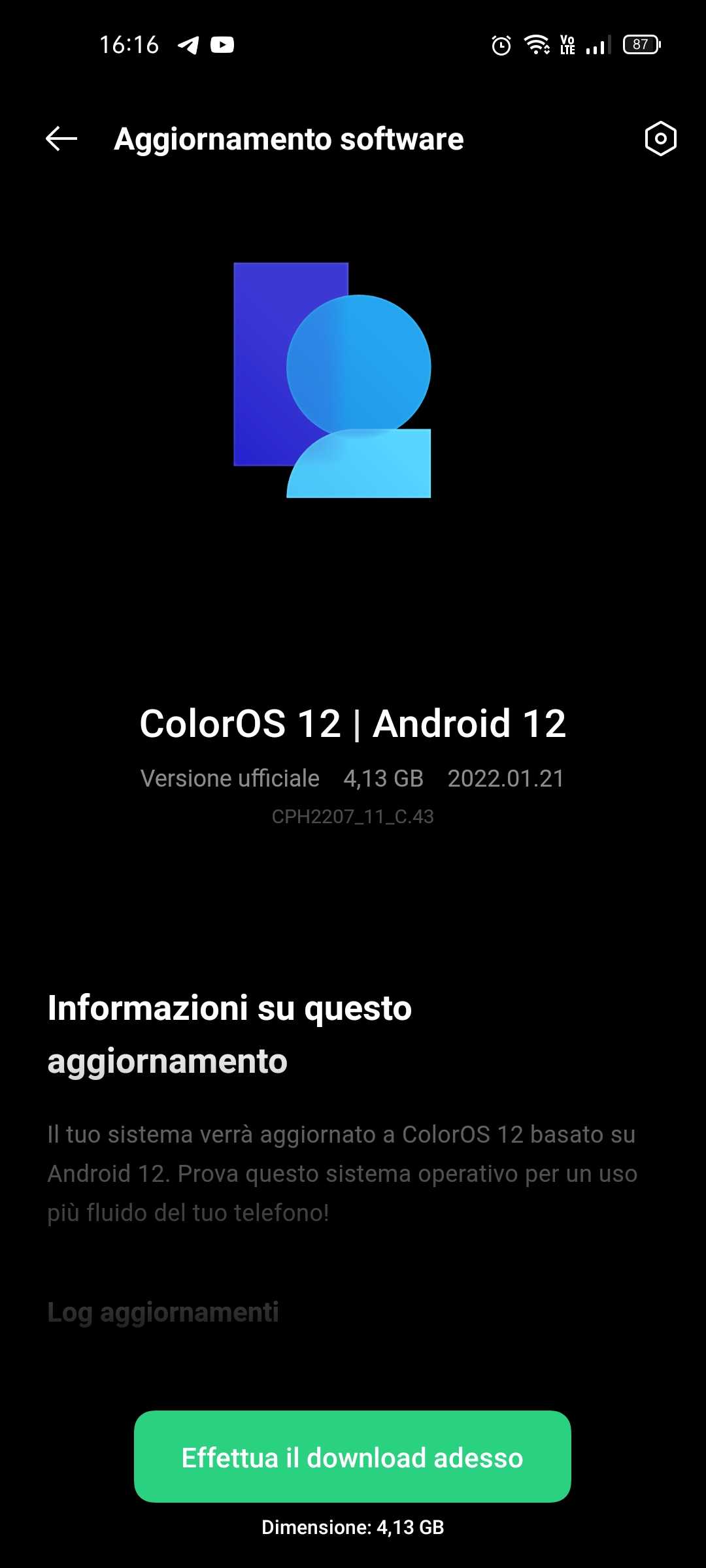 finalmente è arrivata