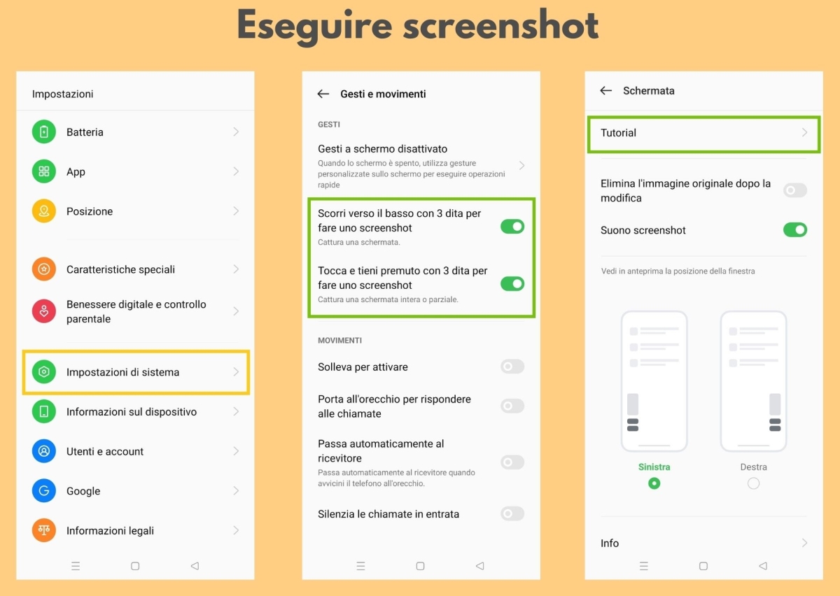 Tutte le modalità con cui eseguire uno screenshot