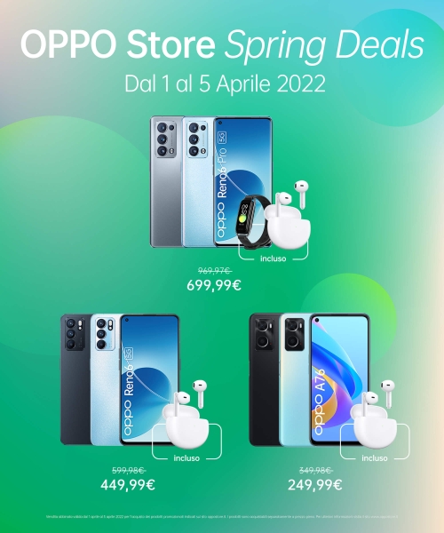 OPPO Store - Spring Deals